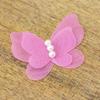 Hecho a mano DIY accesorios para el cabello material de horquilla Accesorios para bebés para niños Fantasía coreana Perla Hilo coreano mariposa