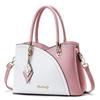 Bolsas para Mulheres 2025 Nova Moda Bolsas de Mão Grande Capacidade Xadrez Cor Contrastante Bolsa Feminina de Meia-Idade Bolsa Transversal de Ombro Único Dropshipping