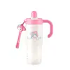 Taza Térmica Portátil para Coche de Gran Capacidad Oso con Popote para Niños y Niñas, Acero Inoxidable 316 Portátil para Exteriores