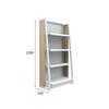 Estantes de tienda de conveniencia tienda de snacks farmacia tienda para madres y bebés papelería acero madera doble cara isla central panel lateral de madera estantes de supermercado