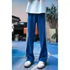 Pantalones Deportivos BTTJOB x STRIPED SWEATPAS x Cinta Poligonal Cintura Alta En Stock
