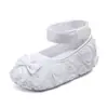 Comercio exterior suministro de zapatos para bebé al por mayor color liso rosa zapatos para niño pequeño de bebé zapatos de princesa 0050