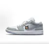 Zapatos Putian AJ1 zapatos de hombre transfronterizos de caña baja rayo gancho inverso zapatillas de baloncesto TS co-branded deportivas casual para hombre y mujer