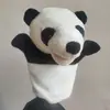 Marionetas de mano animales juegos de manos para calmar muñeca actuación león puede abrir la boca muñeco animal utilería para conferencias de jardín de infantes