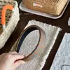 Diadema Retro de Lunares Coreana para Lavarse la Cara, Corona Alta Estilo Moderno, Realza el Cutis, Diadema de Bloques de Color, Accesorio de Cabello de Alta Gama
