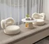 Mesa de centro estilo crema para mirador mesa pequeña mesa de té tatami mesa baja mesa simple kang mesa kang mesa de dormitorio balcón mesa para mirador