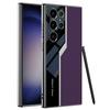 Funda protectora de cuero con borde galvanizado para Samsung S24Ultra Super Running S24plus Premium Sense Business