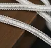 Encaje de Hilo Dorado de Alta Calidad de 0.8 cm Lazo Trenzado DIY para Ropa, Accesorios para el Cabello, Textiles del Hogar y Accesorios para Bolsos