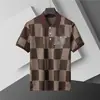 Transfronterizo [Versión Correcta] 26 Camisa Polo de Verano para Hombre de Negocios Estilo Nuevo con Cuello Campana y Mangas Cortas, Estilo Europeo y Americano, Alternativa de Comercio Exterior