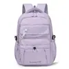 Nova mochila feminina de grande capacidade, simples, leve, estilosa, bolsa escolar de alto valor, versão coreana, mochila de viagem moderna para alunos do ensino fundamental II e médio