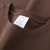 Camisetas Personalizadas de Cuello Redondo y Manga Corta para Hombres y Mujeres en Verano Holgadas de Algodón Puro Color Sólido Camisetas Base para Hombre con Logo Elegante