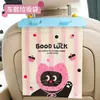 Bolsa de Basura para Coche con Sentido Avanzado Colgable Bolsillo Plano Engrosado Cubo de Basura Bolsa de Limpieza Portátil para el Interior del Coche