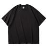 AG340 g Marca Chaozhou Edição Grande Pesada Ombro Caído Gola Redonda Camiseta Cor Sólida Lisa Manga Curta Impressão Personalizada Logo Bordado