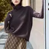 Chaleco de Punto Liso Simple de Cuello Alto LEKA 2026 Otoño/Invierno Nuevo Sin Mangas Chaleco Jersey para Superponer