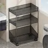 Estante de Almacenamiento para Baño, Estante Multicapa para Detergente de Lavandería de Baño, Artefacto de Almacenamiento Multifuncional Removible para Inodoro y Balcón