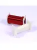 Bobina de inductor de núcleo de hierro marco cuadrado altavoz bobina de cruce soporte bobina audio marco de bobinado rectangular lámina de acero al silicio núcleo de hierro
