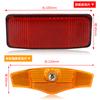 Reflector de bicicleta, reflector de advertencia para bicicleta de montaña, radios de rueda, accesorios para conducción nocturna