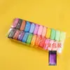 Arcilla Ultraligera al por Mayor Antibacteriana Set de 36 Colores Espacio de Manualidades para Niños de Preescolar Arcilla Arcilla de Goma Arcilla de Colores Transfronterizo