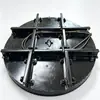 La mesa giratoria de vía minera es fácil de instalar y funciona suavemente, mesa giratoria manual de cruce de vías de ancho de vía 600/900