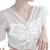 Colar Interligado em Forma de U da Moda Coreana para Mulheres, Adequado para o Dia a Dia, Estilo Ins, Cor Dourada Europeia e Americana, Corrente Simples e de Alto Padrão para a Clavícula Tendência