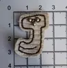 Vendas Diretas de Fábrica Bordado em Tecido com Letras Clássicas de Desenho Animado Costura de Carro Pregos de Garra