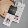 Novas Etiquetas de Roupa Tendência Estilo Coreano Personalizadas Textura Personalizada Fita Grossa Etiquetas de Roupa Personalizadas Marcas Universais