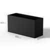 Caja de Flores para Exteriores Caja de Luz Combinada Canaleta de Flores Solar Restaurante Tienda de Té con Leche Divisor para Exteriores Macizo de Flores para Exteriores Decoración para Exteriores