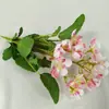 Planta en Maceta Adelfa Transfronteriza Bonsái Hoja de Camote Pequeño Flor Artificial Falsa Planta Verde Decoración de Escritorio Sala de Estar Arreglo de Flores Falsas
