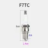 Venda por Atacado Vela de Ignição F7Tc para Motor a Gasolina Motosserra de Dois Tempos Cortador de Grama Motor a Gasolina 168F Vela de Ignição St