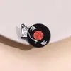 Rádio Fita Conjunto Emblema de Metal Acessórios para Roupa Série Musical Versátil Moda Broche de Lapela Esmalte Atacado