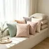Funda de cojín de Amazon transfronteriza Felpa Lentejuelas Rombos Funda de almohada Sala de estar Sofá Mesita de noche Cojín