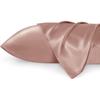 Funda de Almohada Estilo Americano Seda Artificial Funda de Almohada Amazon Funda de Almohada Satén de Seda Artificial Comercio Exterior Prueba de Sensación Refrescante