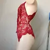 Lencería de Encaje Espalda Descubierta Sexy Moldeadora Hueca Apasionado Deseo Puro Conjunto de Pijama para Mujer Sexy Hueco Juguetón