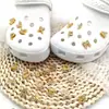 Liga 26 letras buraco sapatos acessórios PVC borracha macia fivela de sapato diy sapatos flor sapatos decorativos sapatos de jardim acessórios criativo