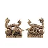 Cavalo Dragão de Latão Espírito do Dragão Cavalo do Zodíaco Cavalo Dragão Retro Traz Riqueza para Casa Decoração de Sala de Estar Escritório Presente Comercial