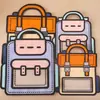 Bolsa de Empaque para Dulces y Snacks del Día del Niño Venta de Caridad Estudiantil Bolsa de Regalo para Papelería Manual de Estudiante Bolsa de Regalo de Recuerdo Bolsa de Regalo de Devolución