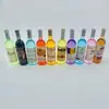 Simulación de botella de vino tinto, crema de gel, gota de gel, resina, accesorios, decoraciones, colgante, material de bricolaje, bolsa, adornos.