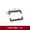 Manija de Gabinete de Cocina Integrada Invisible Sin Manijas Perfil de Aluminio Manija para Armario Ranura en U Manija sin Manijas para Puerta de Gabinete Inferior