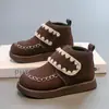 Botas Infantis 2025 Primavera e Outono Estilo Britânico Retrô Botas Curtas Infantis Primavera e Outono Botas Simples Botas de Couro Botas para Bebê Menino
