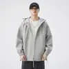 Chaqueta de Juncos Estilo Americano Vintage para Hombre Primavera y Otoño Ins Marca Popular Chaqueta de Trabajo Antifans para Hombre