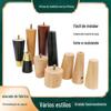 Pernas de Sofá de Tronco de Madeira Maciça Simples Atacado Pernas de Mesa de Centro Pernas de Móveis Pés de Suporte para Cadeiras Mesa de Jantar Acessórios de Sofá Armário de Sapatos