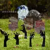 Placa de pátio de Halloween transfronteiriça ao ar livre Horror Ghost Hand Garden Courtyard Lawn Party Placa decorativa
