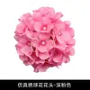 45 cabeças de hortênsia artificiais, flores de seda de hortênsia branca para decoração de casamento, fundo de parede de flores para salão de casamento, flores falsas decorativas DIY