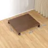 Suporte para Impressora, Suporte para Gabinete de Computador de Mesa, Base Móvel com Rodinhas Universais, Suporte de Bandeja para Vasos de Chão