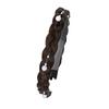 Peluca de trenza de espiga horquilla diadema cabello real mujer 2023 nuevo tocado accesorios para el cabello trenzado fábrica en stock venta al por mayor