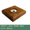 Luz Nocturna de Madera Maciza LED Base Luminosa Inalámbrica DIY Haya Tablero Acrílico Madera de Caucho Portalámparas Luminoso Modelo de Carga