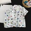 Pijama Infantil 2026 Dibujos Animados Ropa Infantil Nuevo Estilo Niños y Niñas Algodón Nube Niños Grandes Cuello Solapa Conjunto de Ropa para el Hogar Transfronterizo