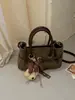 Bolsa Feminina 2026 Novo Estilo Bolsa Feminina Outono/Inverno Bolsa de Ombro Único Transversal Bolsa de Mão Versátil de Alto Padrão para o Dia a Dia Bolsa de Nicho