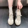 Zapatillas de entrenamiento alemanas de moda con bloques de color, suela plana, suela blanda para mujer, zapatillas casuales con cordones, novedad primavera 2026