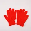Luvas de Tricô Coloridas para Fabricante Outono e Inverno Quentes para Ciclismo Luvas à Prova de Frio Acolchoadas Elásticas para Adulto de Cinco Dedos